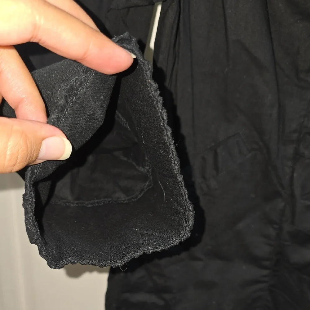 Wearables Black Ruffled Jacket Size XL - Picture 7 of 13